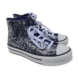 Chuck Taylor All Star Lift Glitter High-Top Sneakers